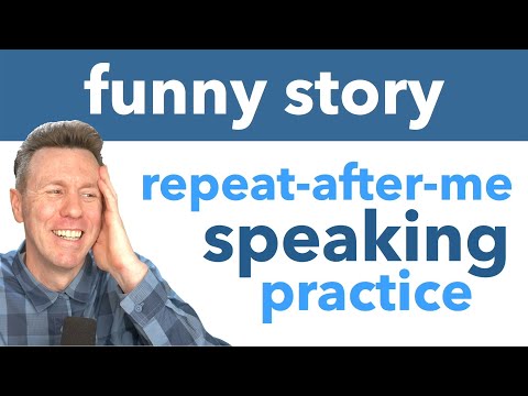 Repeat-After-Me Speaking Practice with a fun little story封面