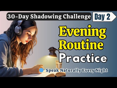 Learn English FAST with REAL Daily Routine |Day 2 |Shadowing English Speaking Practice封面