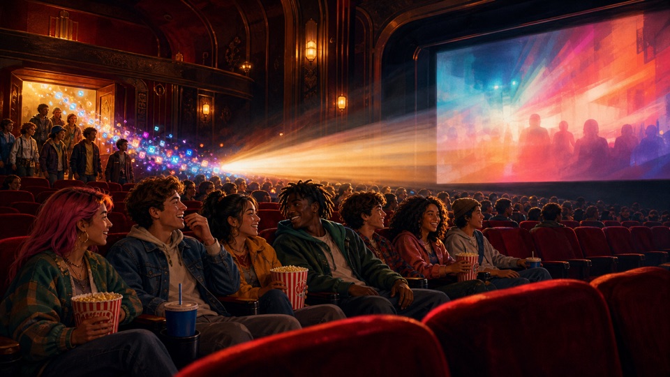 Gen Z has rediscovered the joy of going to the movies封面